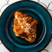 Creamy Halloumi Croissant