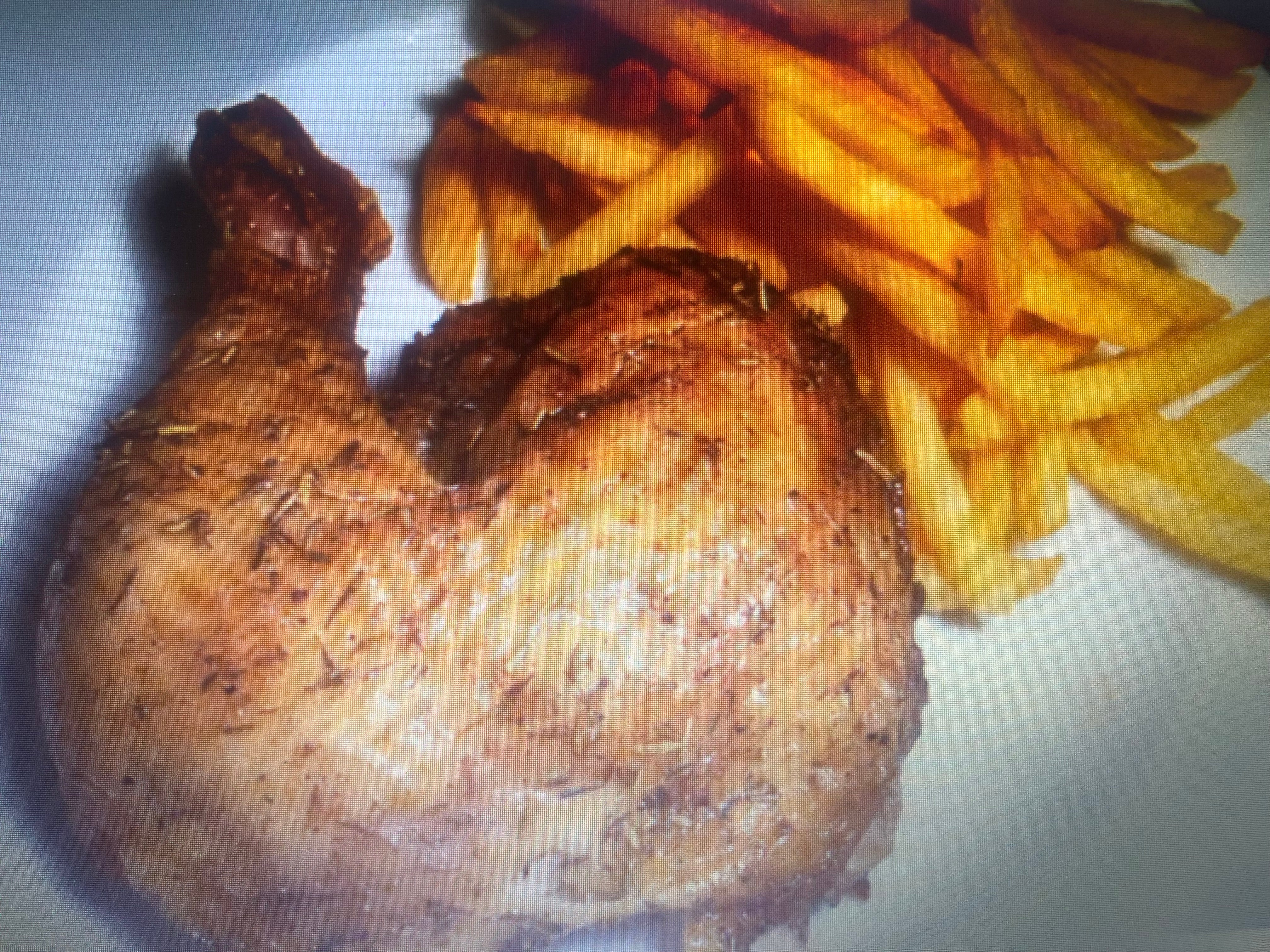Roast Chicken and Chips