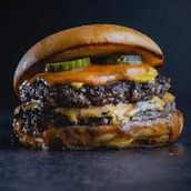 Dairy Free - Double Smashed Angus Beef Burger