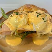Croissant Eggs Benedicts