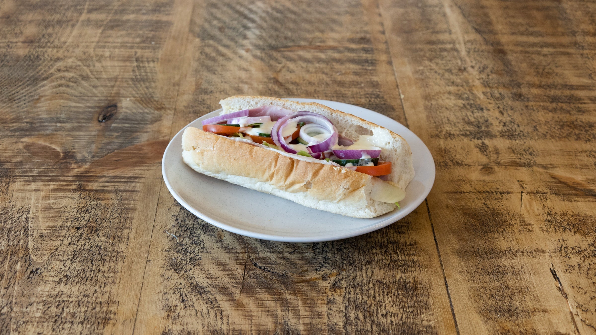 Ham Salad Baguette