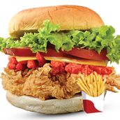 Cheetos Zinger Burger