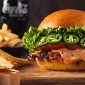 Texas Spicy Burger Meal