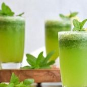 Fresh Lemon Mint Juice