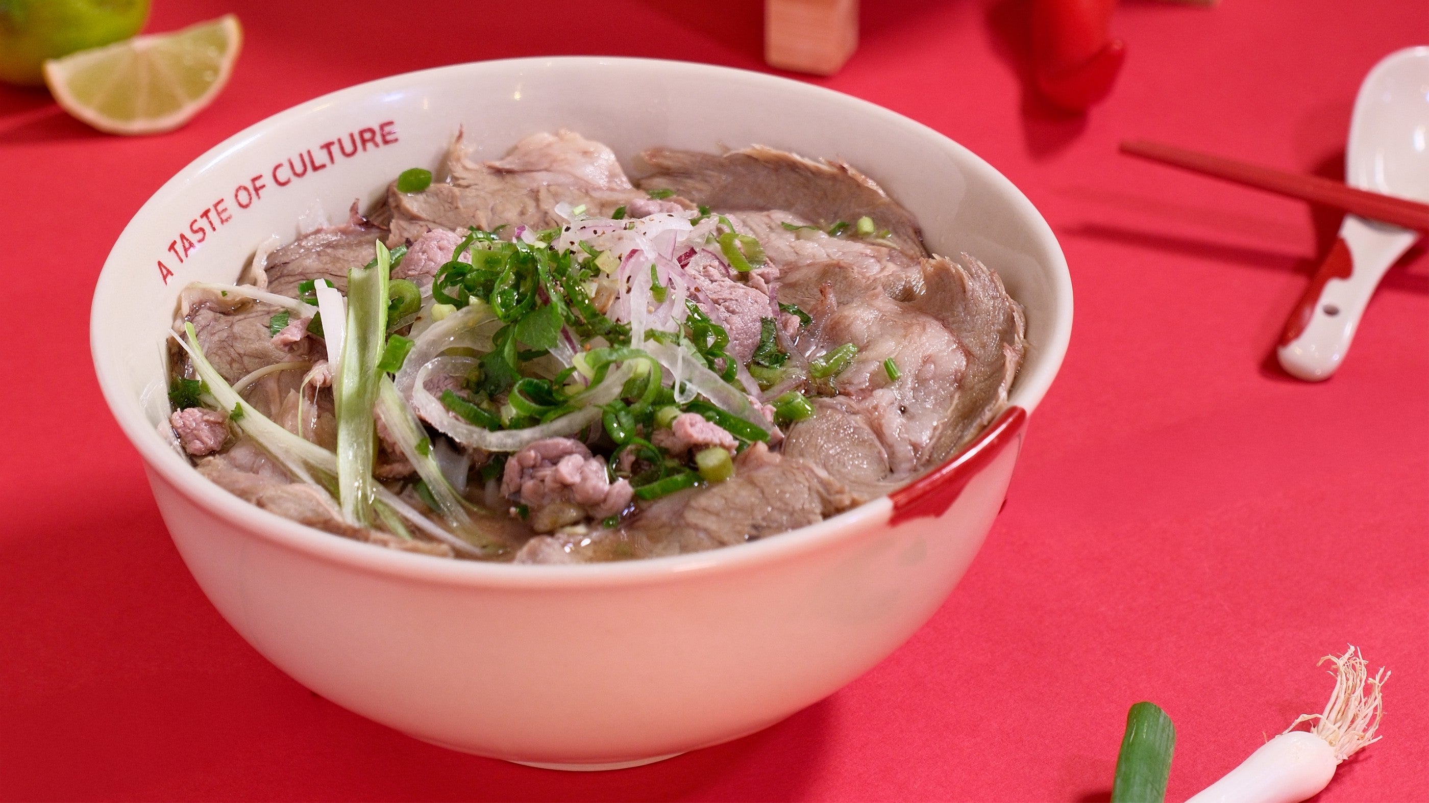 Special Rare Beef , Brisket, and Flank (Phở Đặc Biệt)