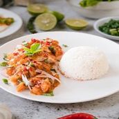 Spicy Chicken with Rice