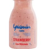 Strawberry Milk 180 Ml Full Fat Yasmin Farms