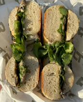 Labneh Za’atar Bagel