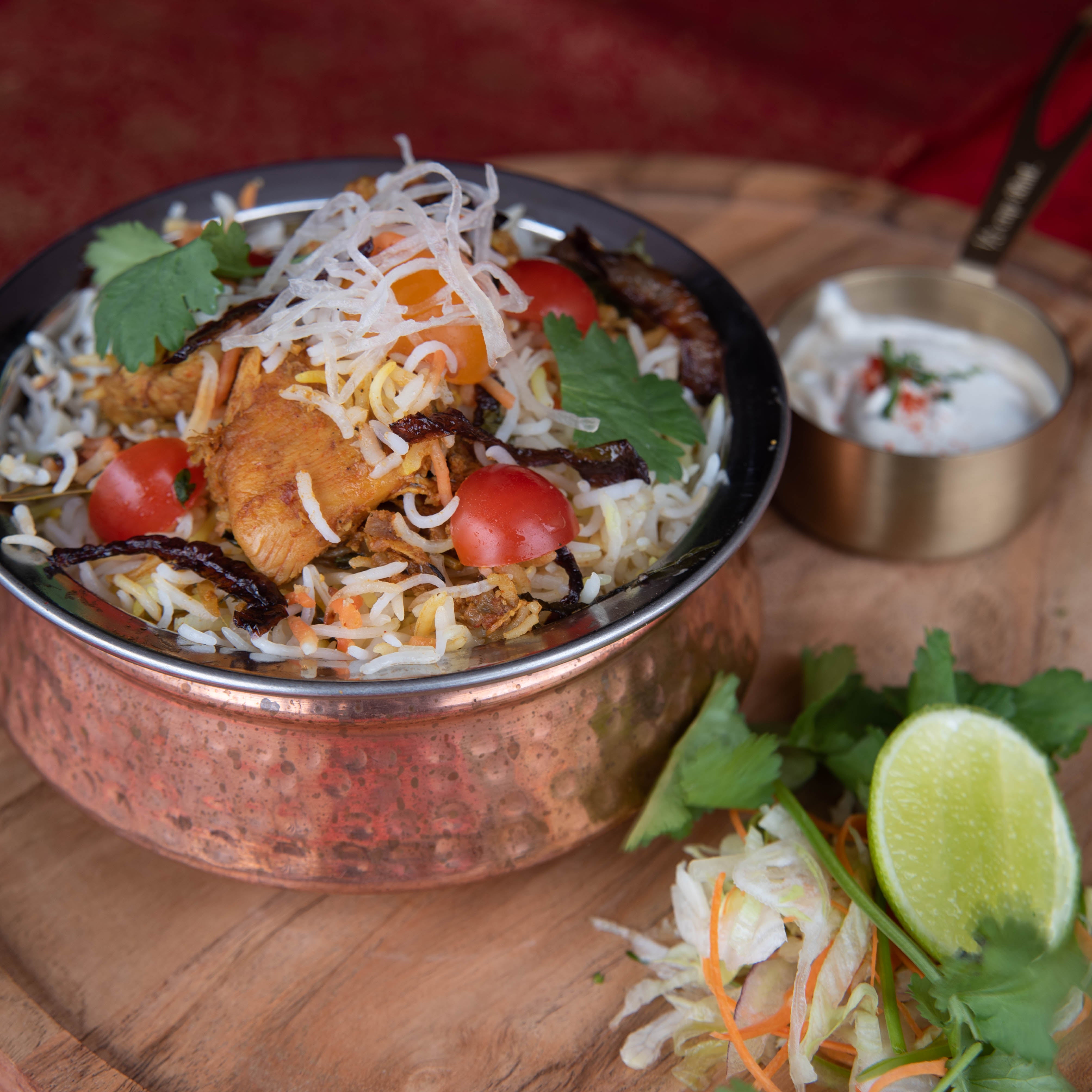 CHICKEN DUM BIRYANI