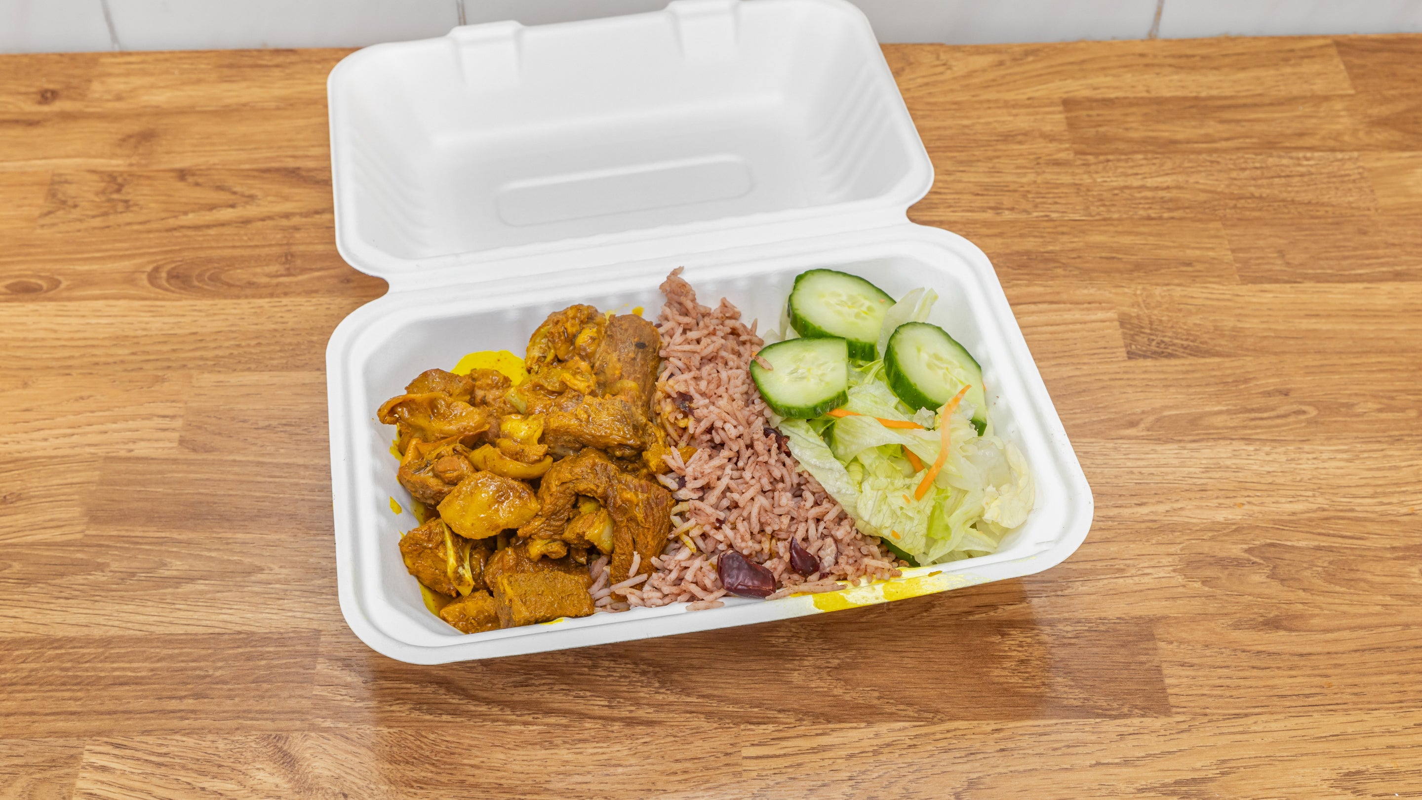 Curry Goat & Rice
