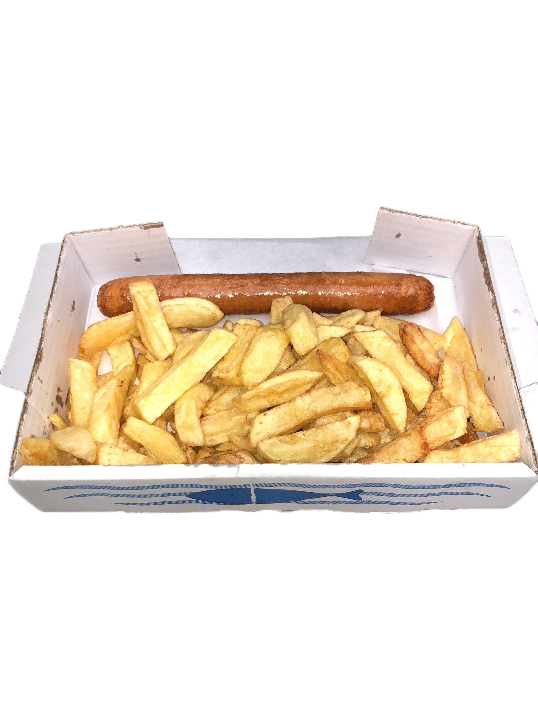 Jumbo Sausage and Chips