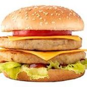 Chicken Double Burger