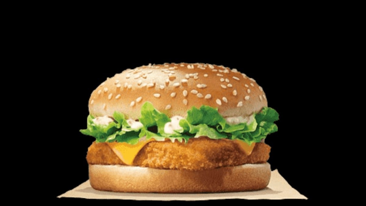 Fish Fillet Burger Meal