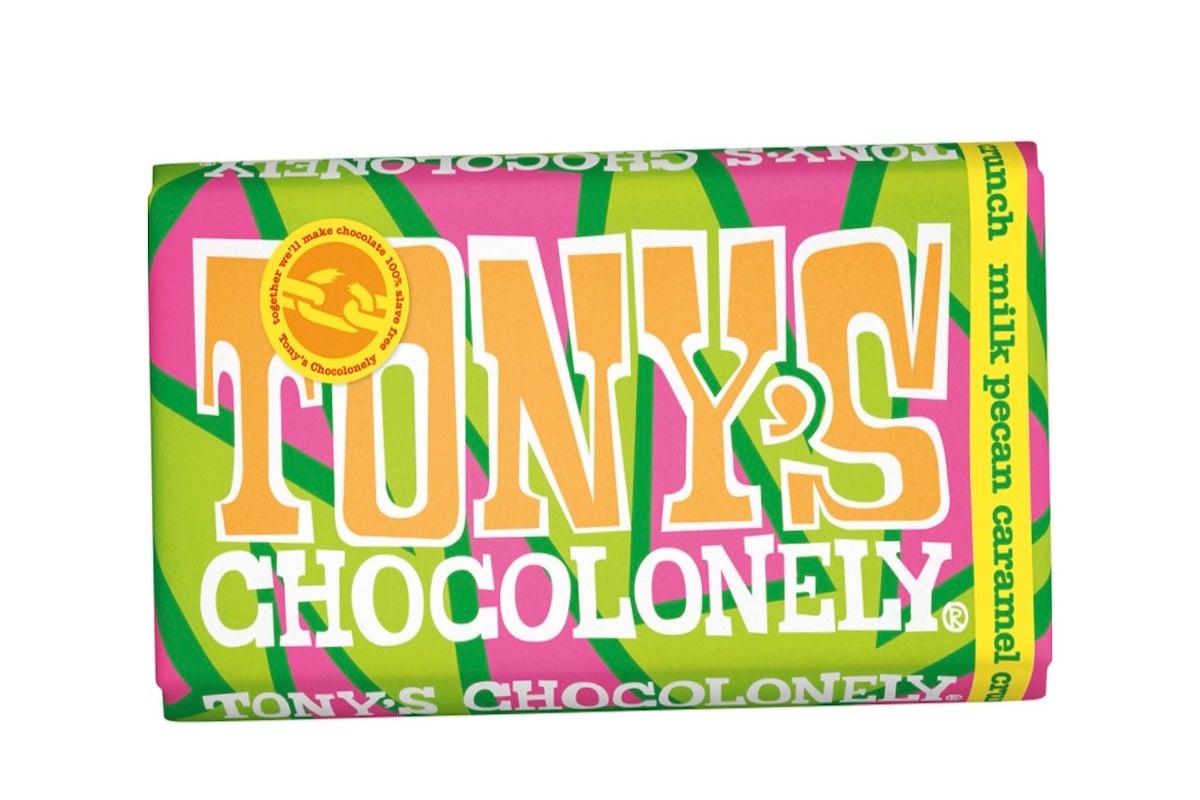 Tony's Chocolonely  Pecan Caramel Crunch 180g