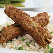 Kabab With Rice