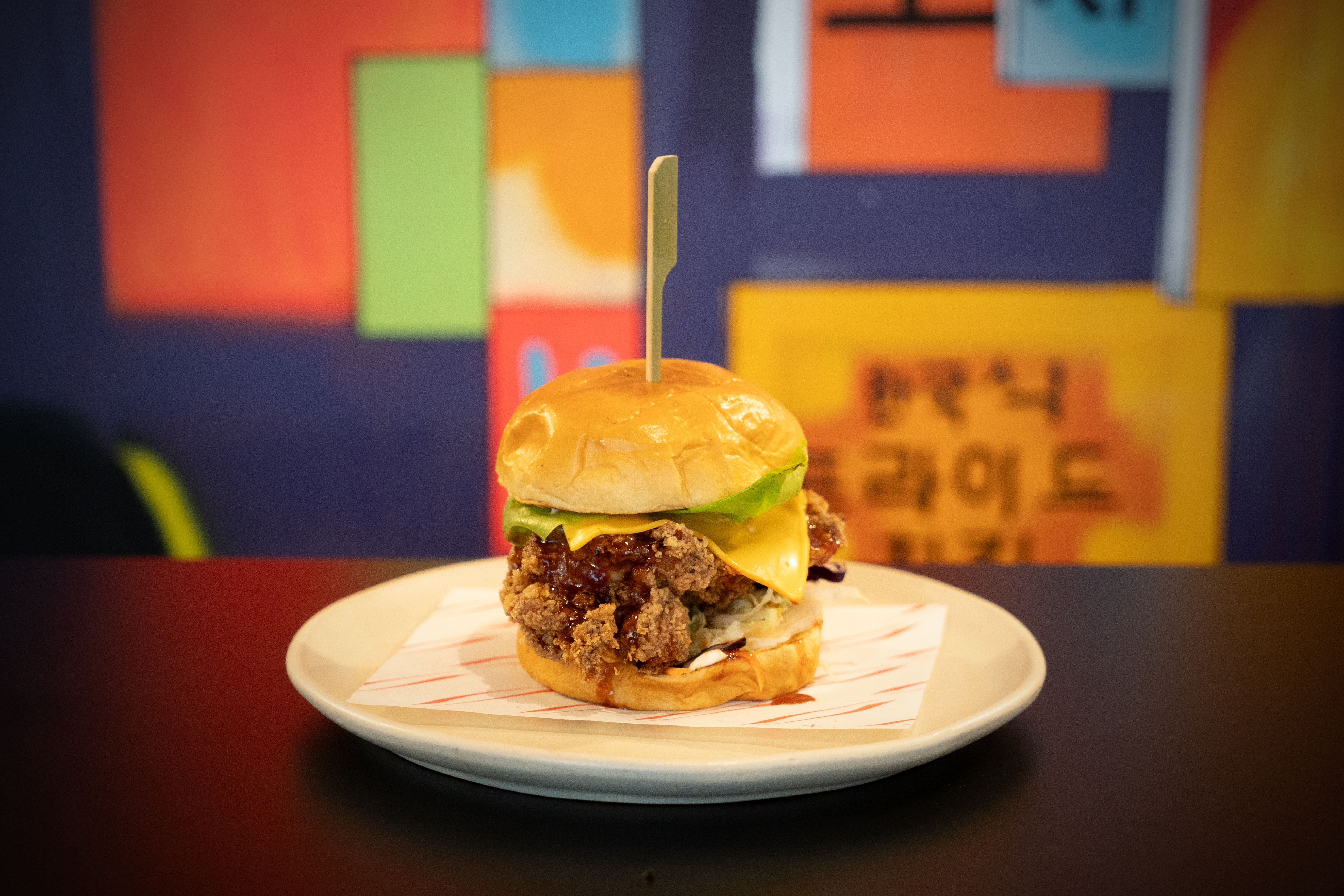 Fried Chicken Burger