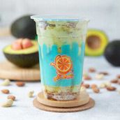 Avocado With Honey And Nuts