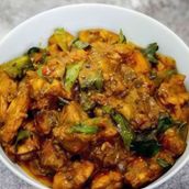 Chicken Pepper Masala Dish