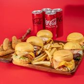 Family Meal With 6 Sliders