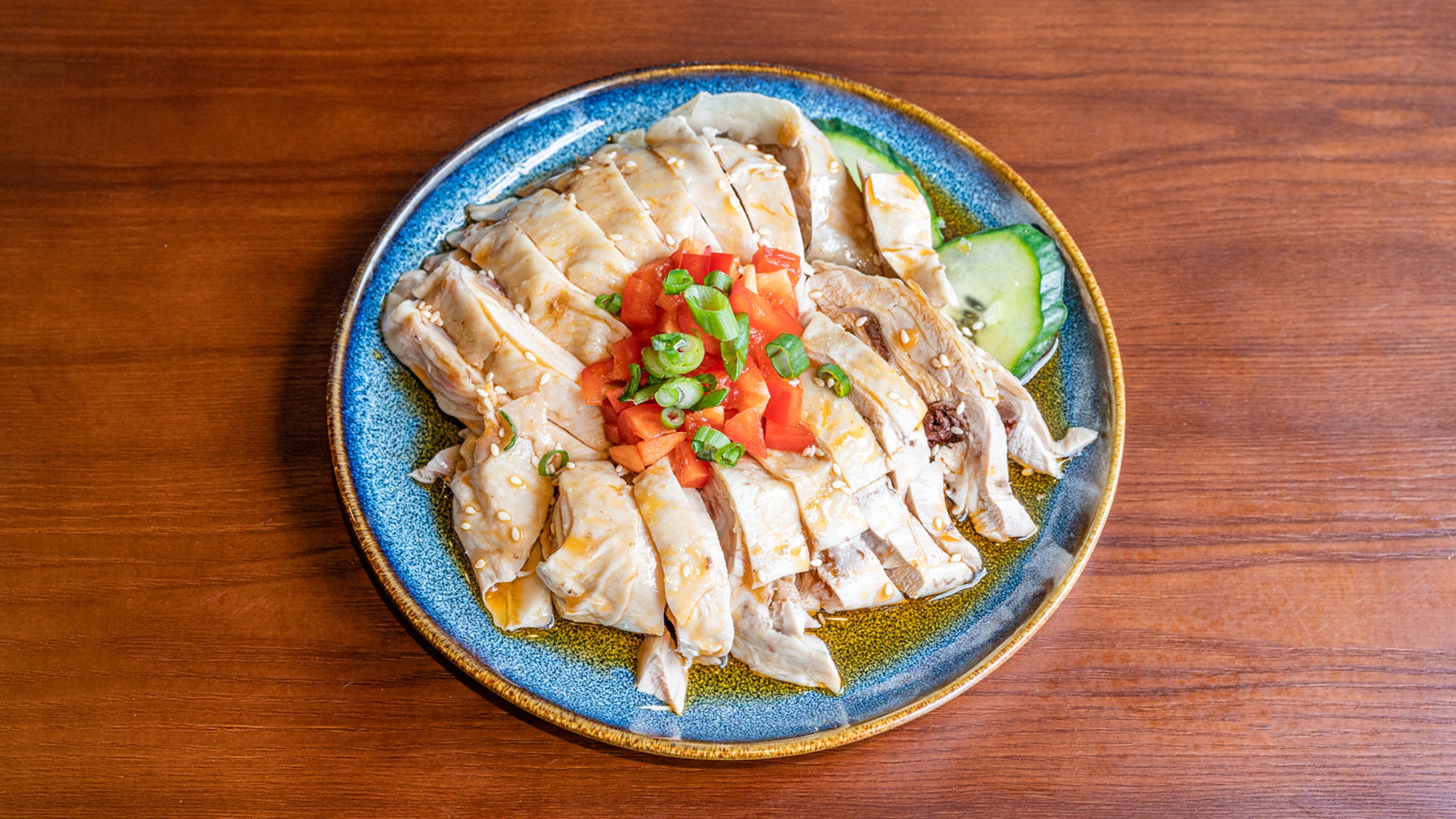 秘制口水鸡Sliva Chicken Special Chilli Sauce