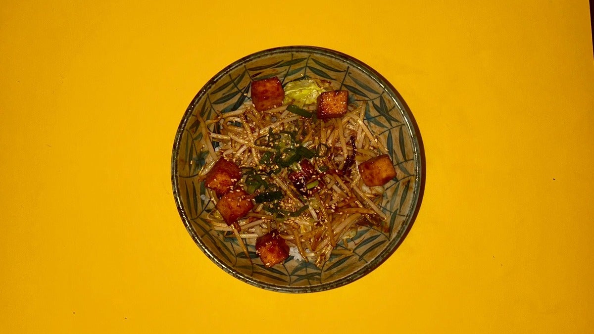 🌱Tofu and Veg Donburi