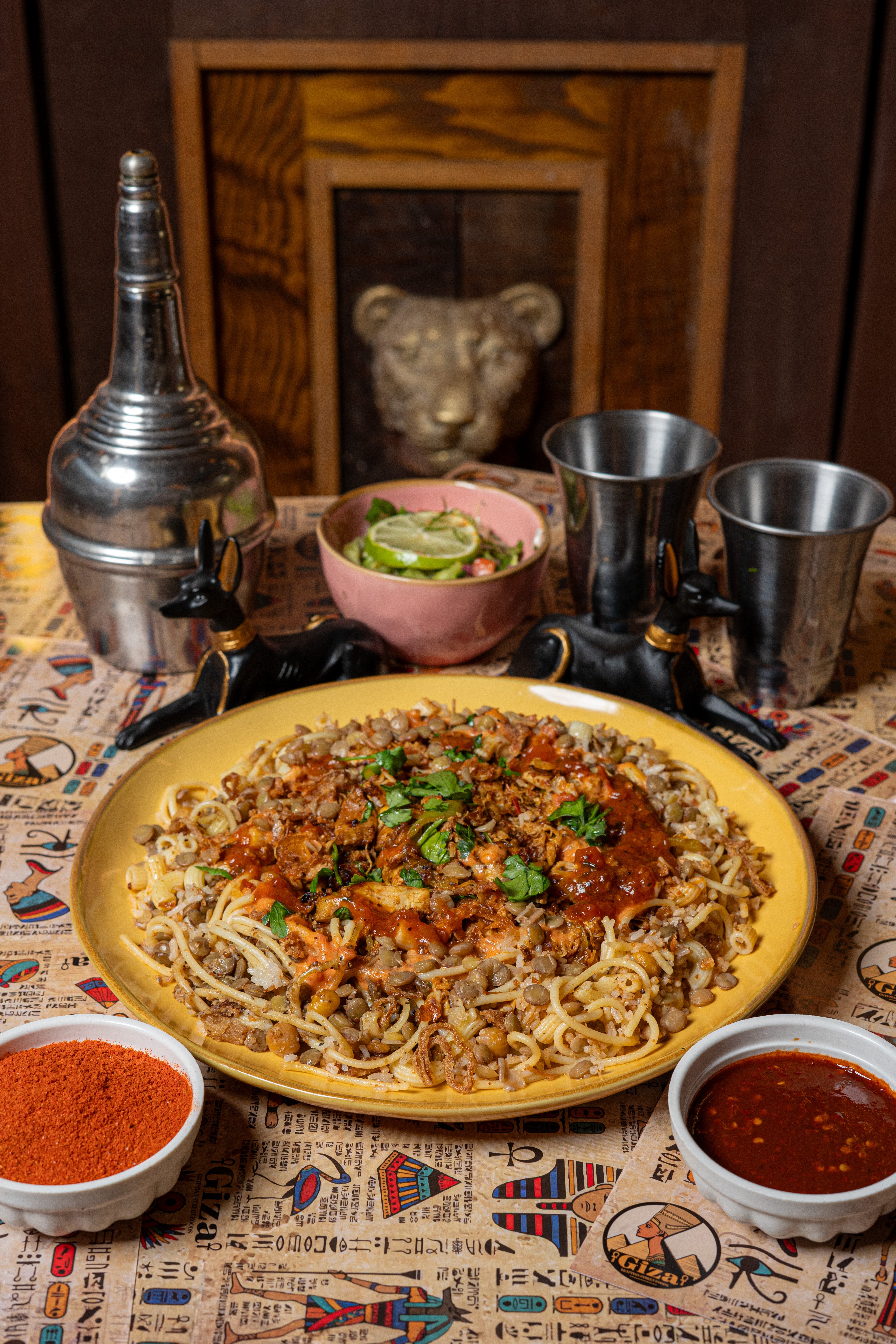 Chicken Kushari Bowl
