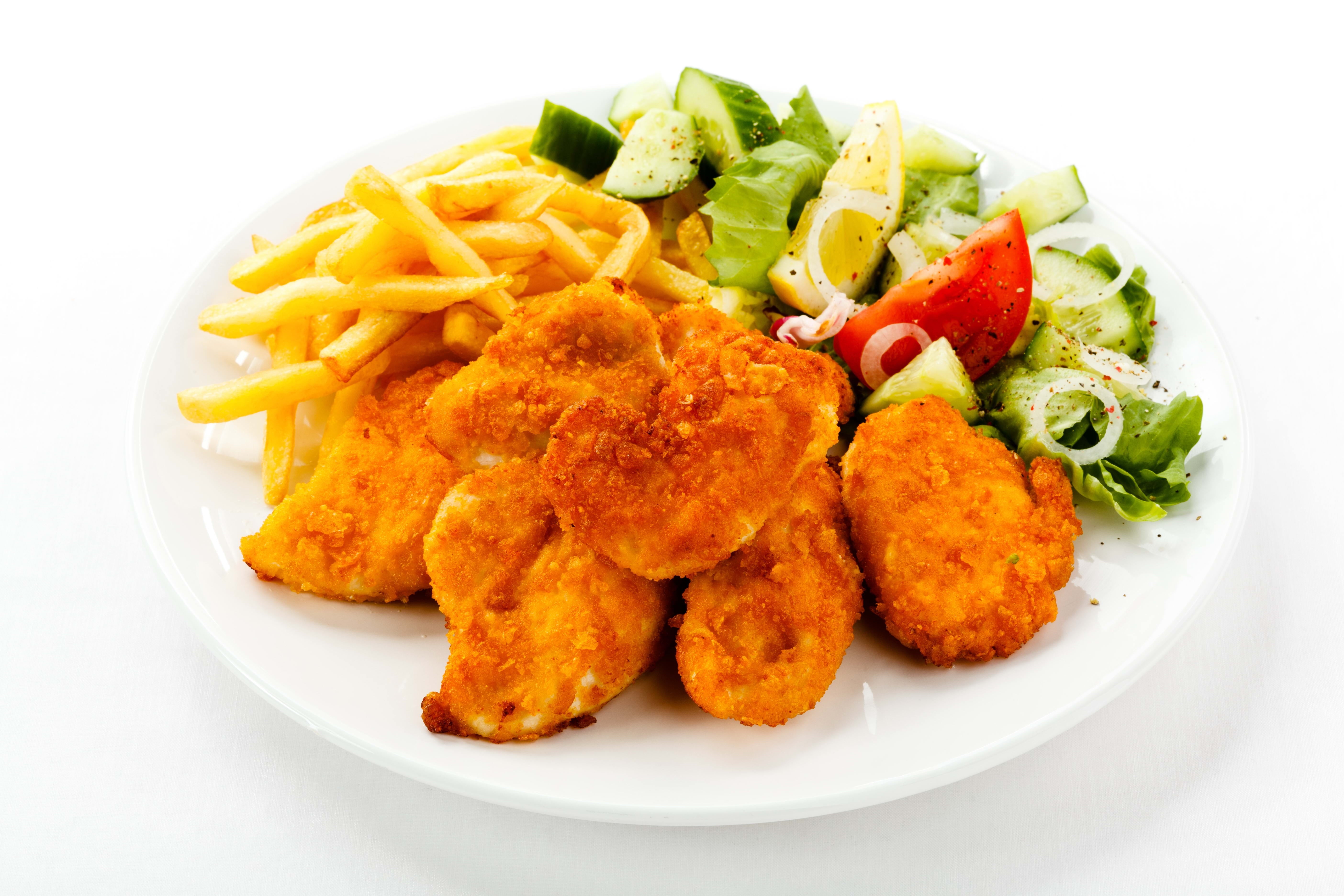 Fish Fingers and Chips