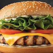 Chicken Cheese Burger