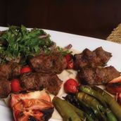 Grilled Veal Cube Platter