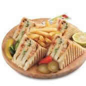 Shawarma Club Sandwich