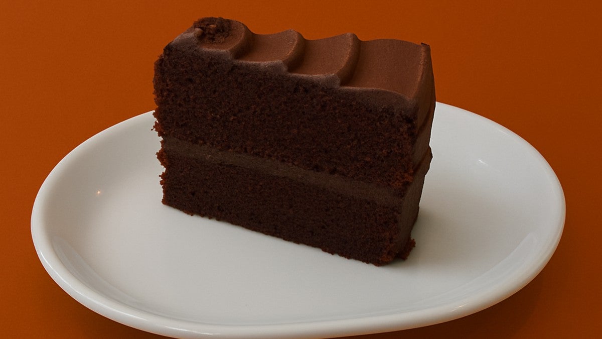 Chocolate Fudge Cake Slice