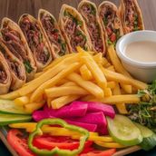 Arabic Meat Shawarma Meal