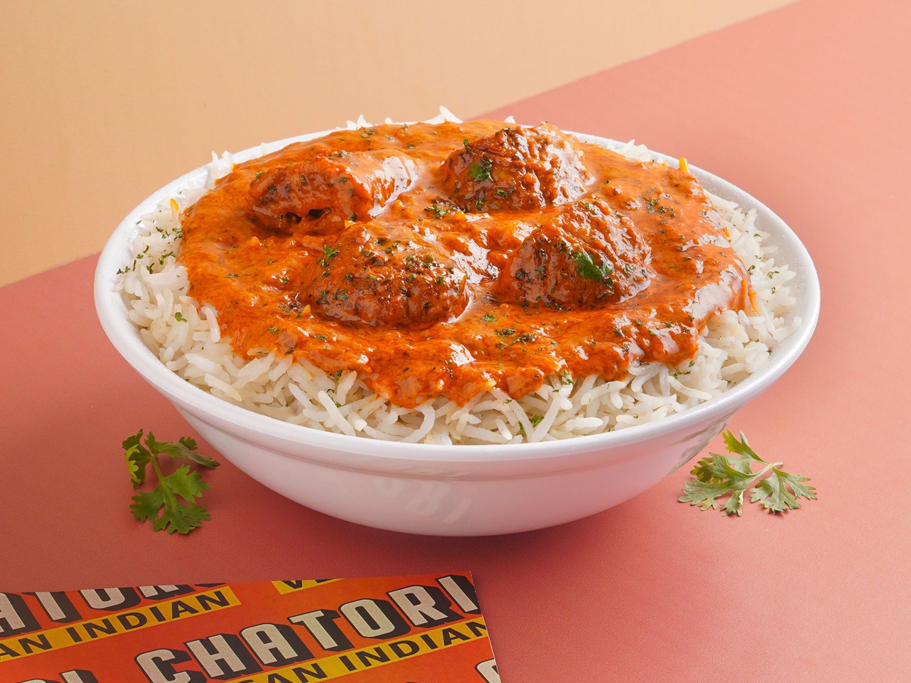 Plant-Based Chicken Tikka and Rice