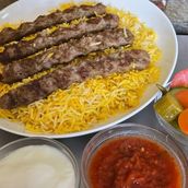 Meat Kebab Biryani