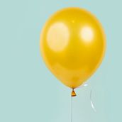  One Gold Balloon