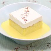 SAFFRON MILK CAKE