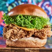 Classic Crunchy Chicken Burger