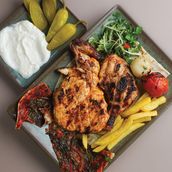 Half Charcoal Grilled Chicken