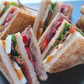 Beef Club Sandwich