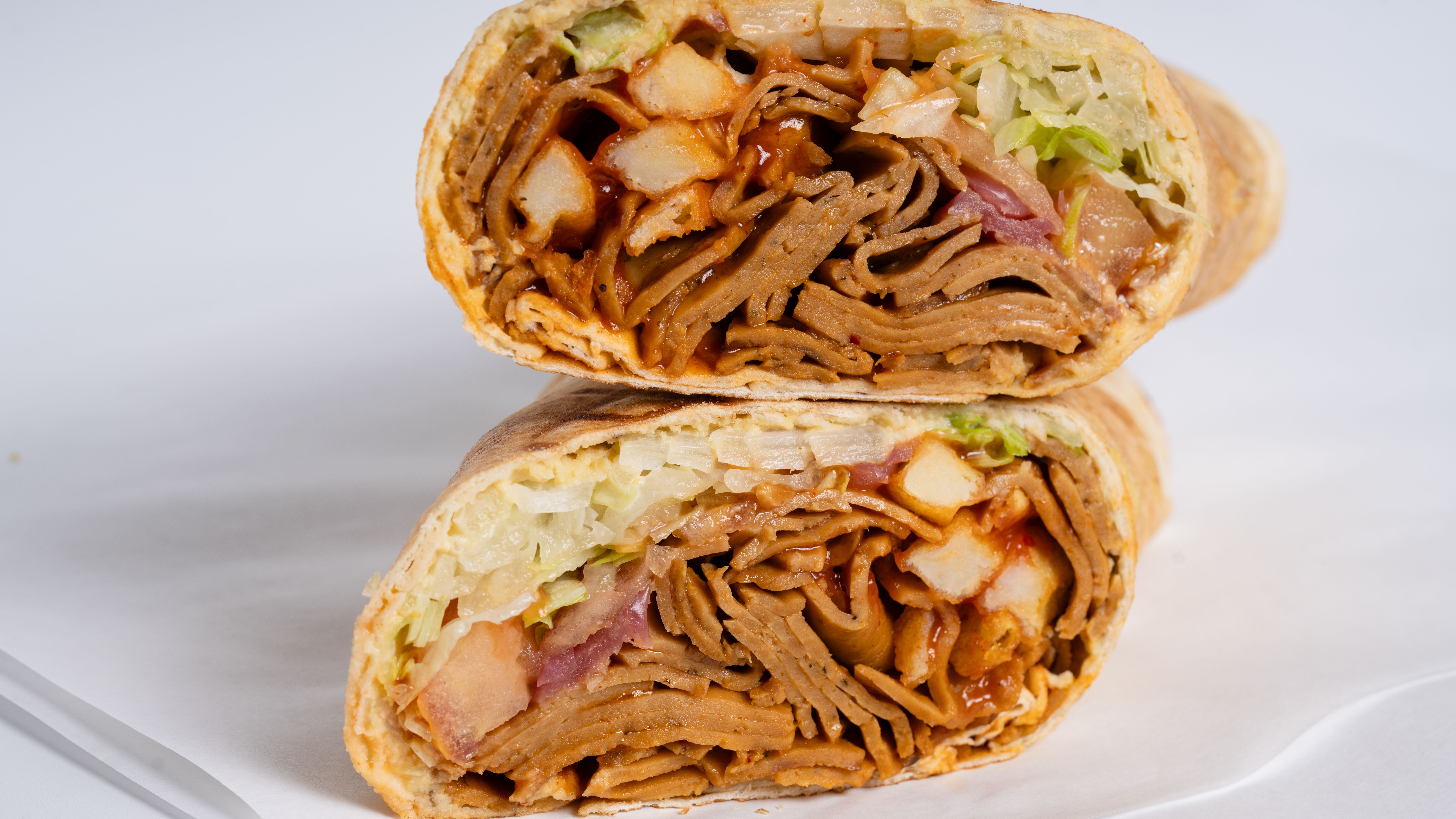 Vegan Khobez Wrap