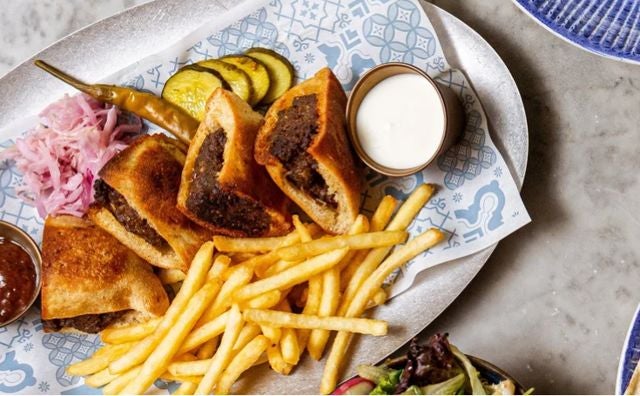 Arayes Burger & Fries