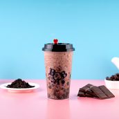 Chocolate Boba Milk Tea