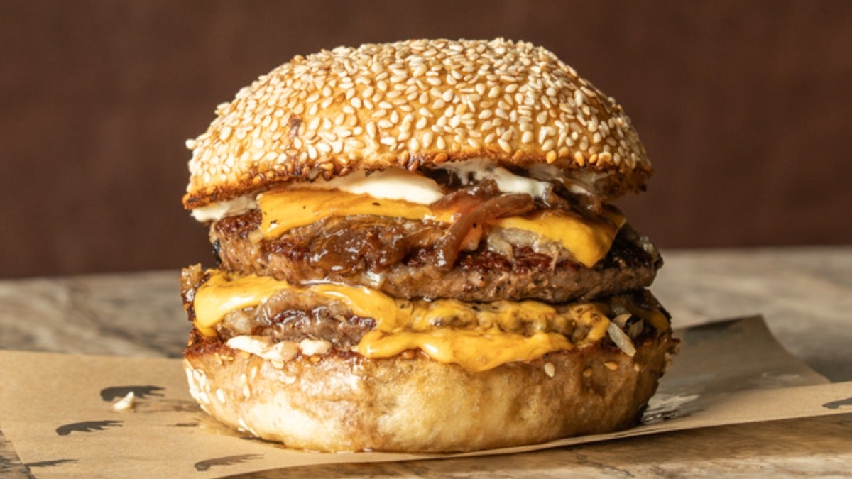 Double Black Bear Burger