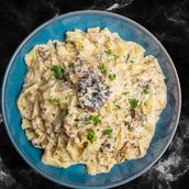 Gluten Free - Truffle & Mix Mushroom Creamy Pasta "Signature dish"