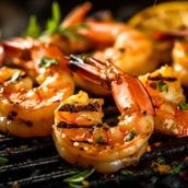 bbq grill prawns