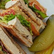 Veg Club Sandwich