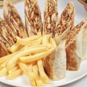Single Arabic Chicken Shawarma Meal