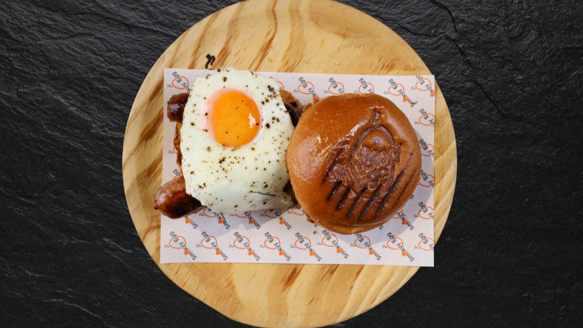Sausage Breakfast Bap