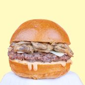 Mushroom Beef Burger