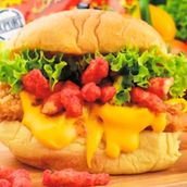 Mathafi Cheetos Burger